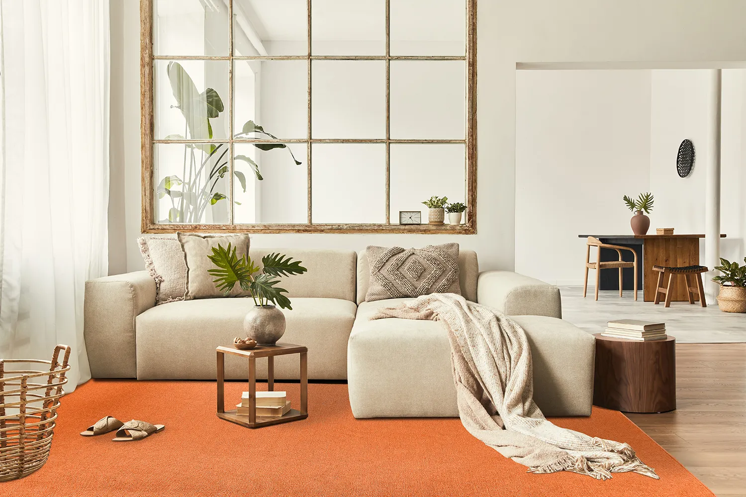 Tapis en laine - Hamilton (Cinnamon)