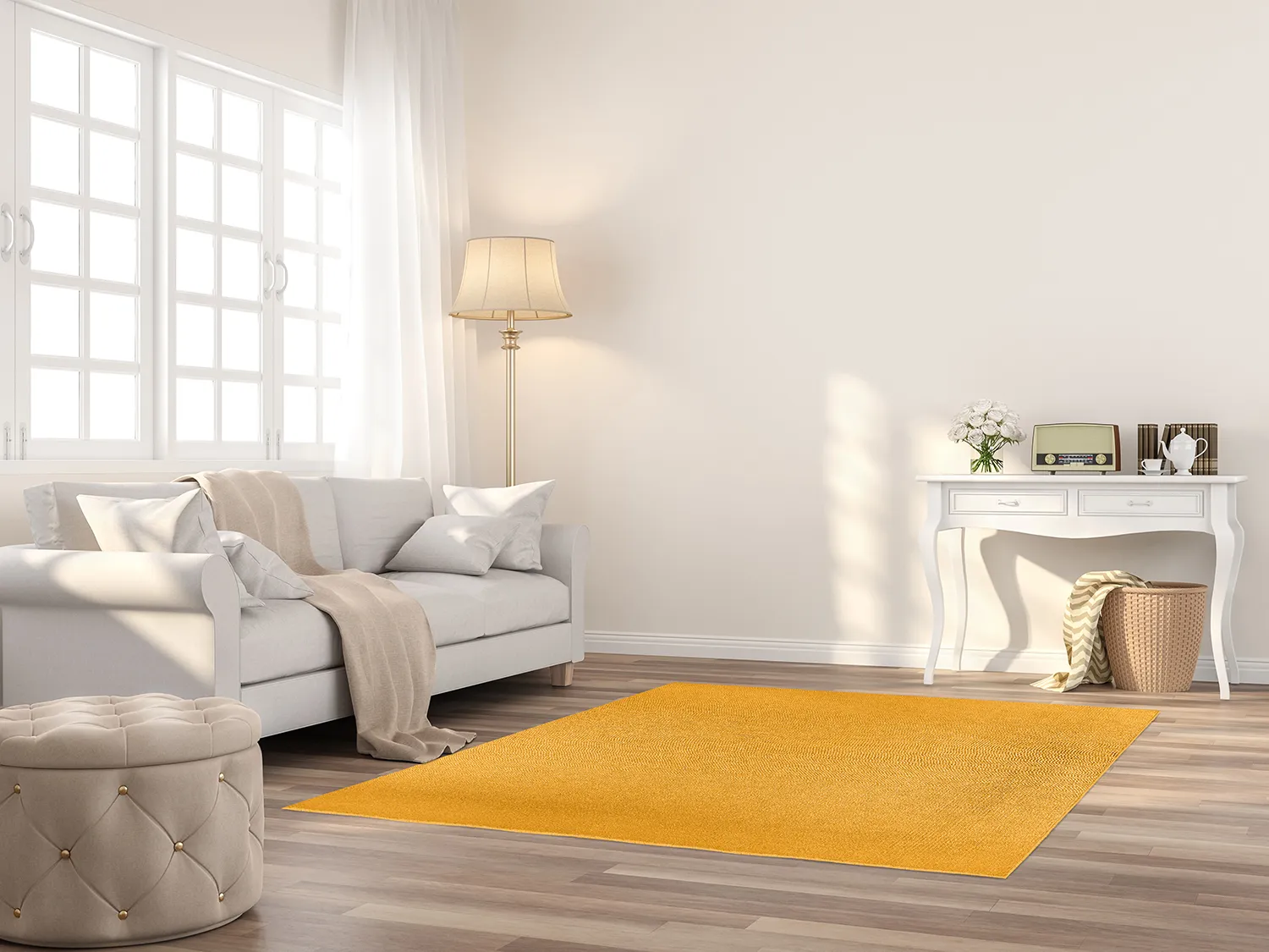 Tapis en laine - Hamilton (Saffron)