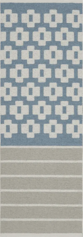 Tapis en plastique - Horredsmattan Iris (bleu)