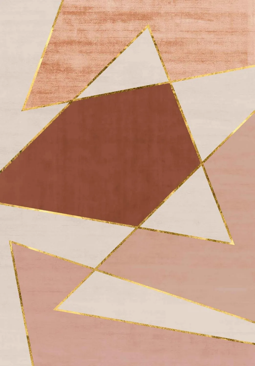 Tapis Wilton - Jade (beige/rose)