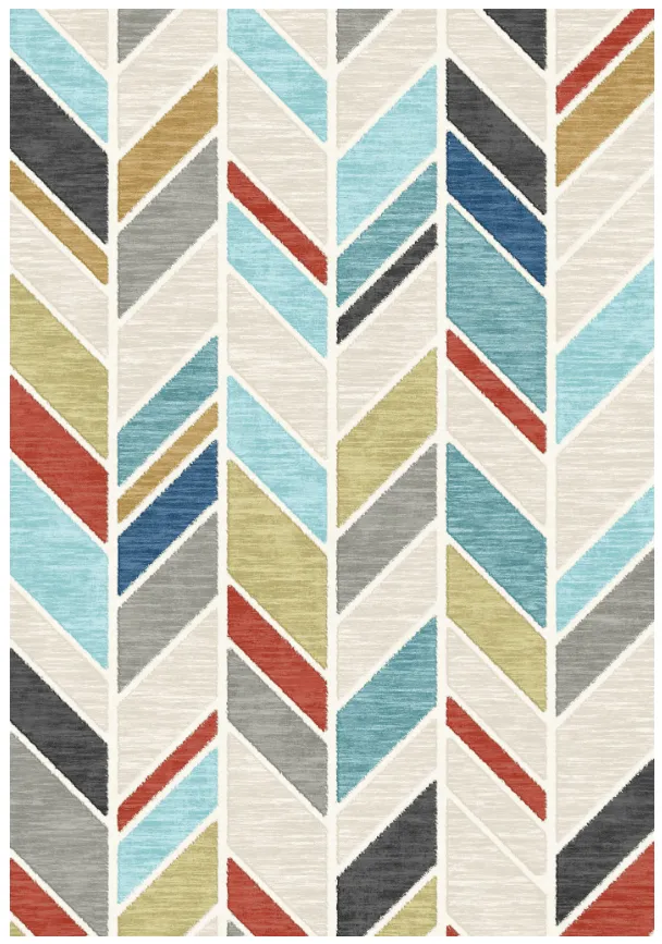 Tapis Wilton - Isola (multicolore)