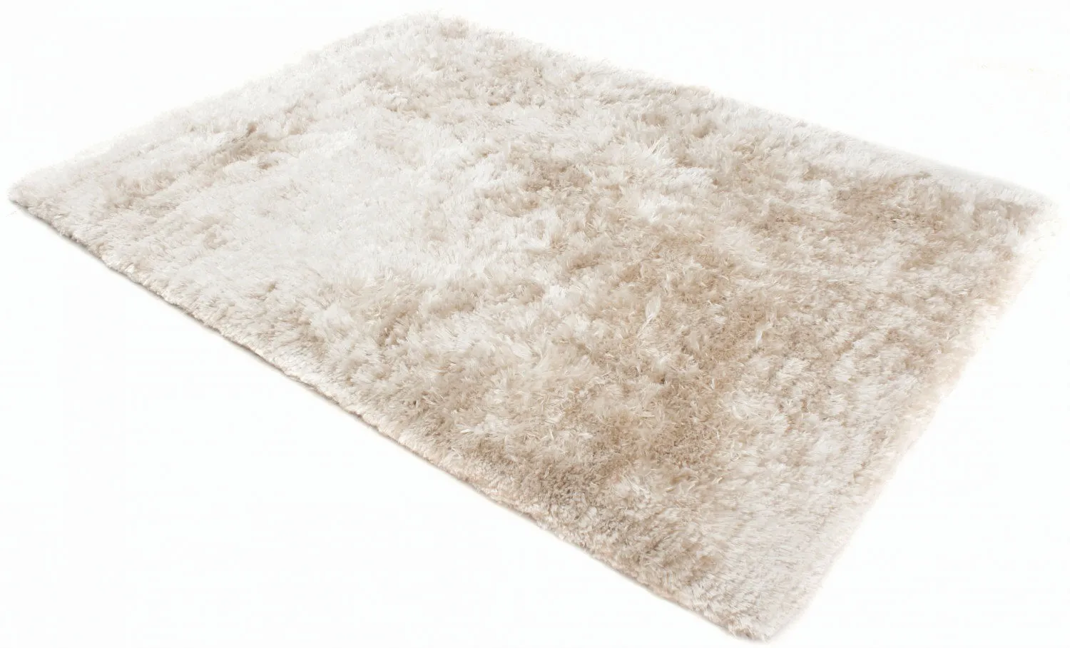 Tapis à poils longs - Janjira (blanc cassé)