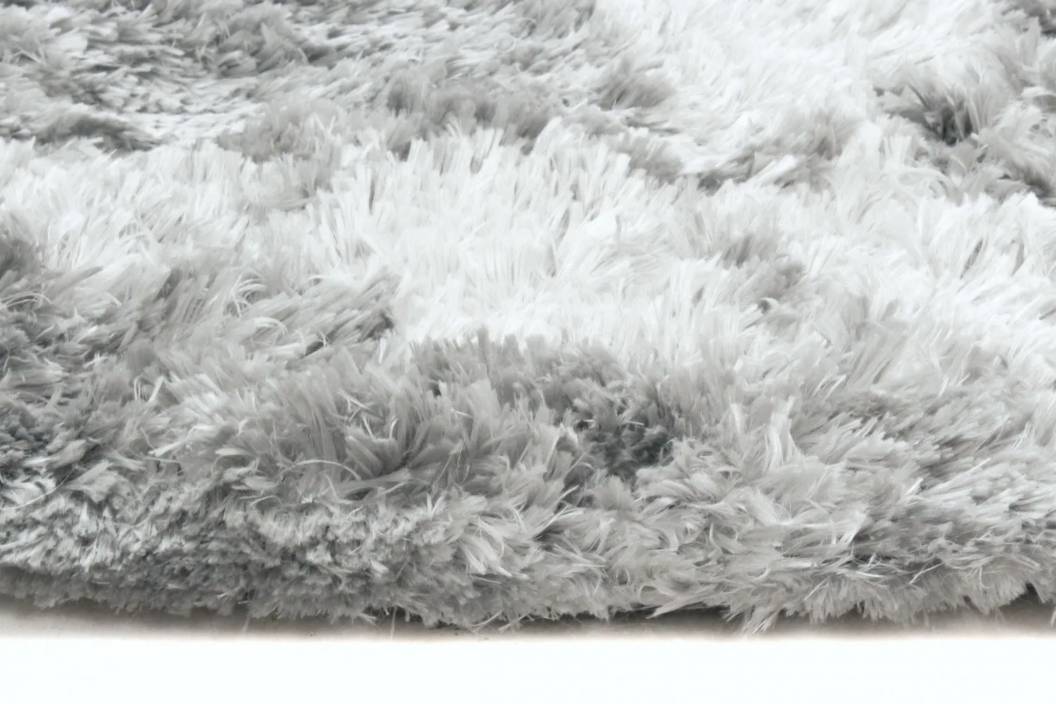 Tapis ronds - Janjira (argent)