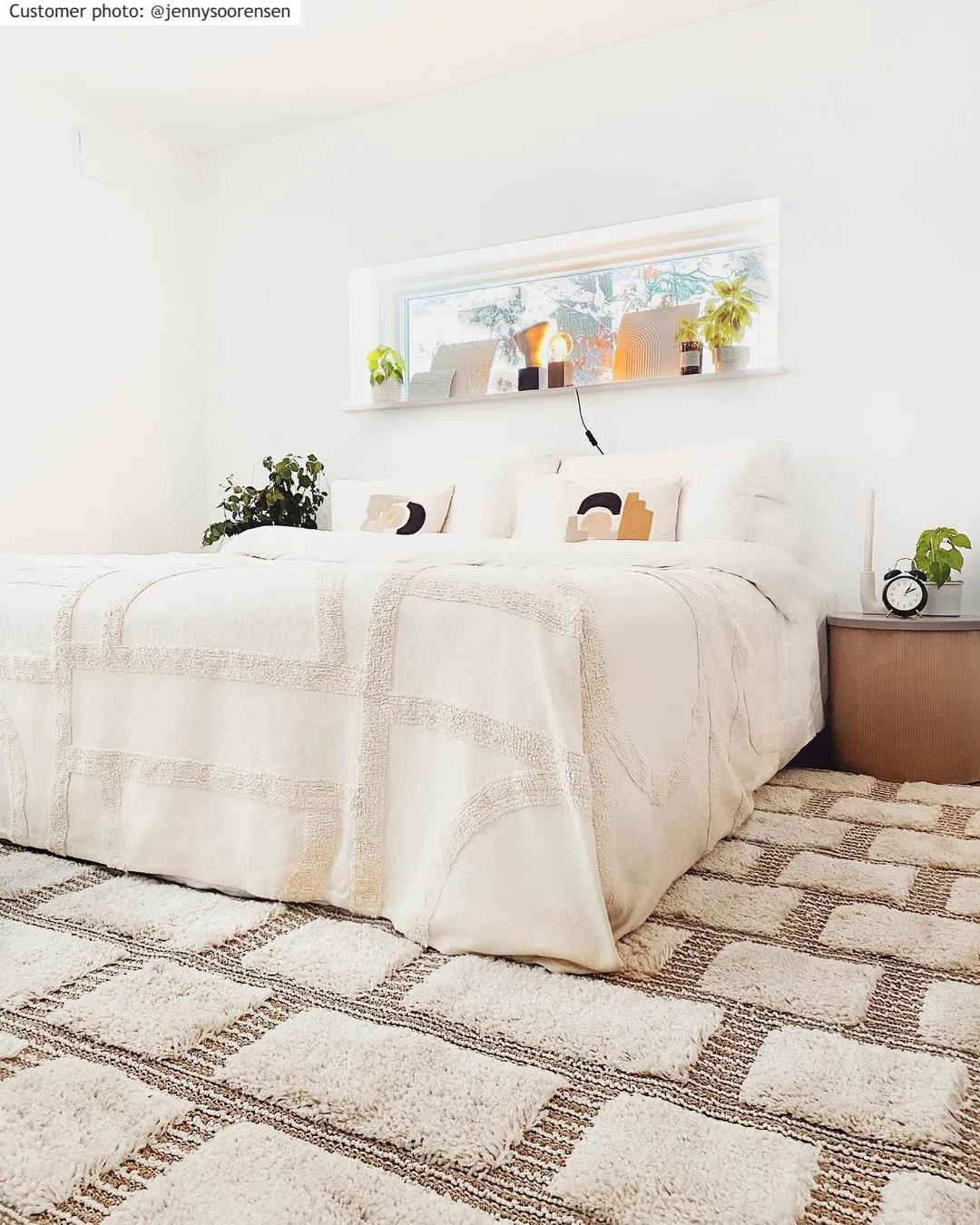 Tapis moelleux - Lousa (beige)