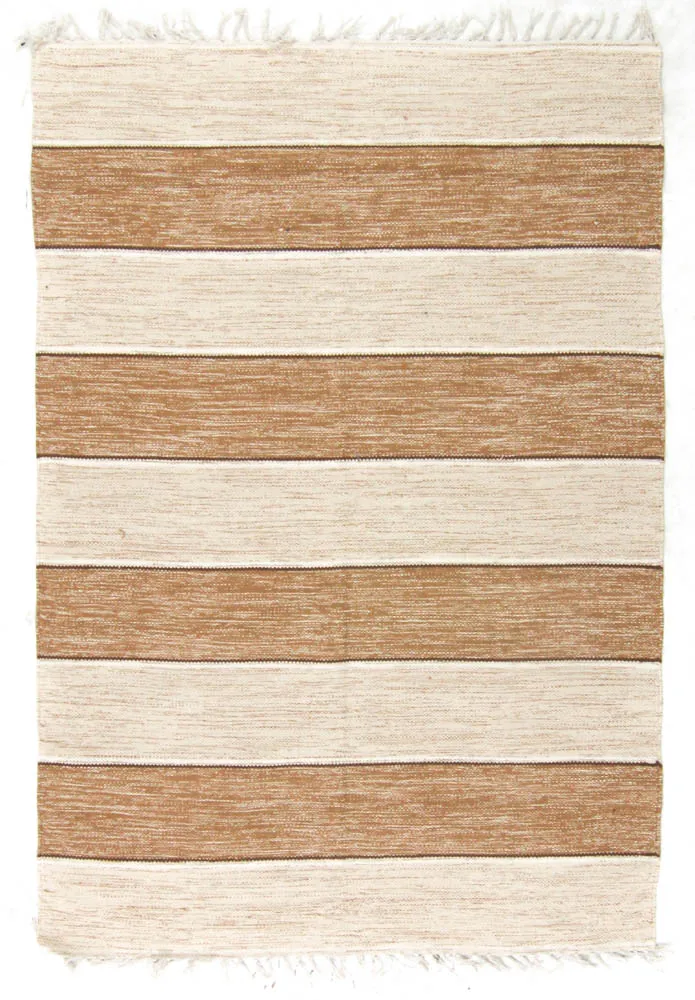 Tapis patchwork - Julia (beige)