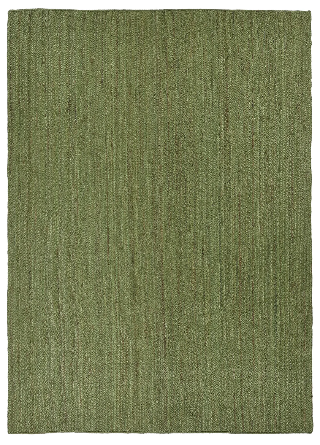 Tapis en jute - Amasia (vert militaire)