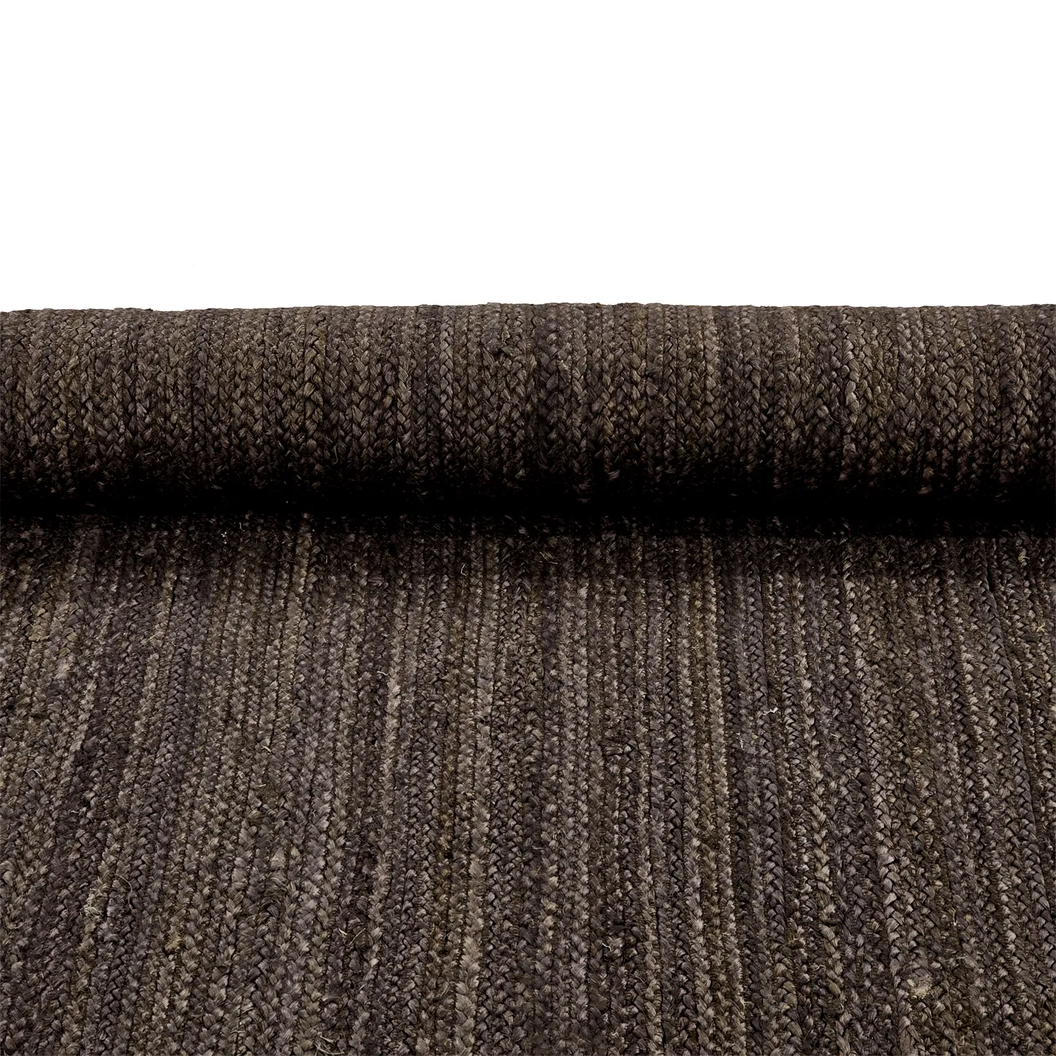 Tapis en jute - Amasia (gris foncé)