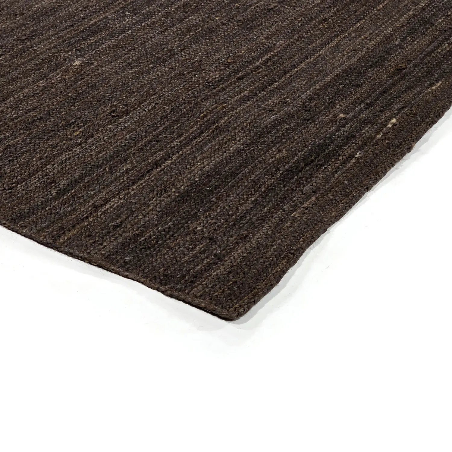 Tapis en jute - Amasia (gris foncé)