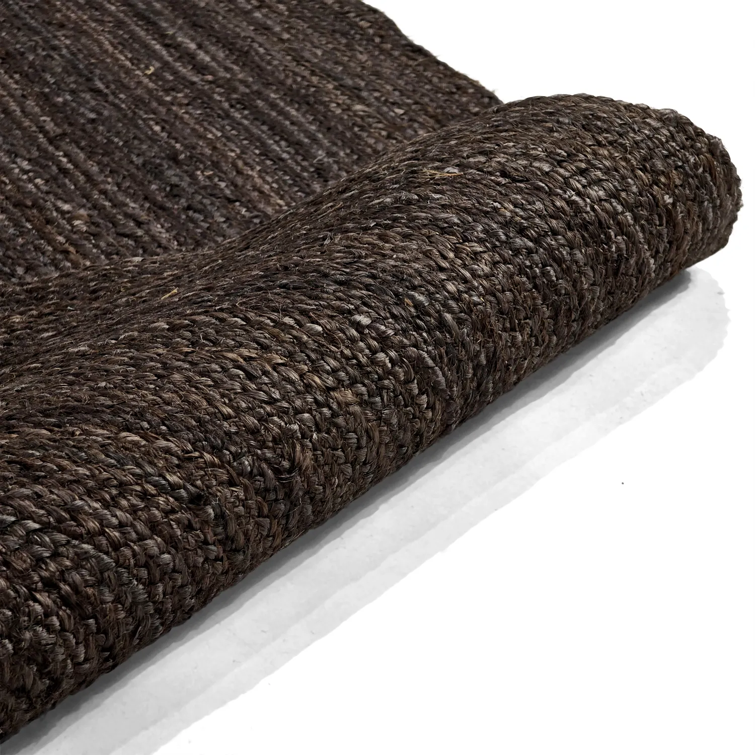 Tapis en jute - Amasia (gris foncé)
