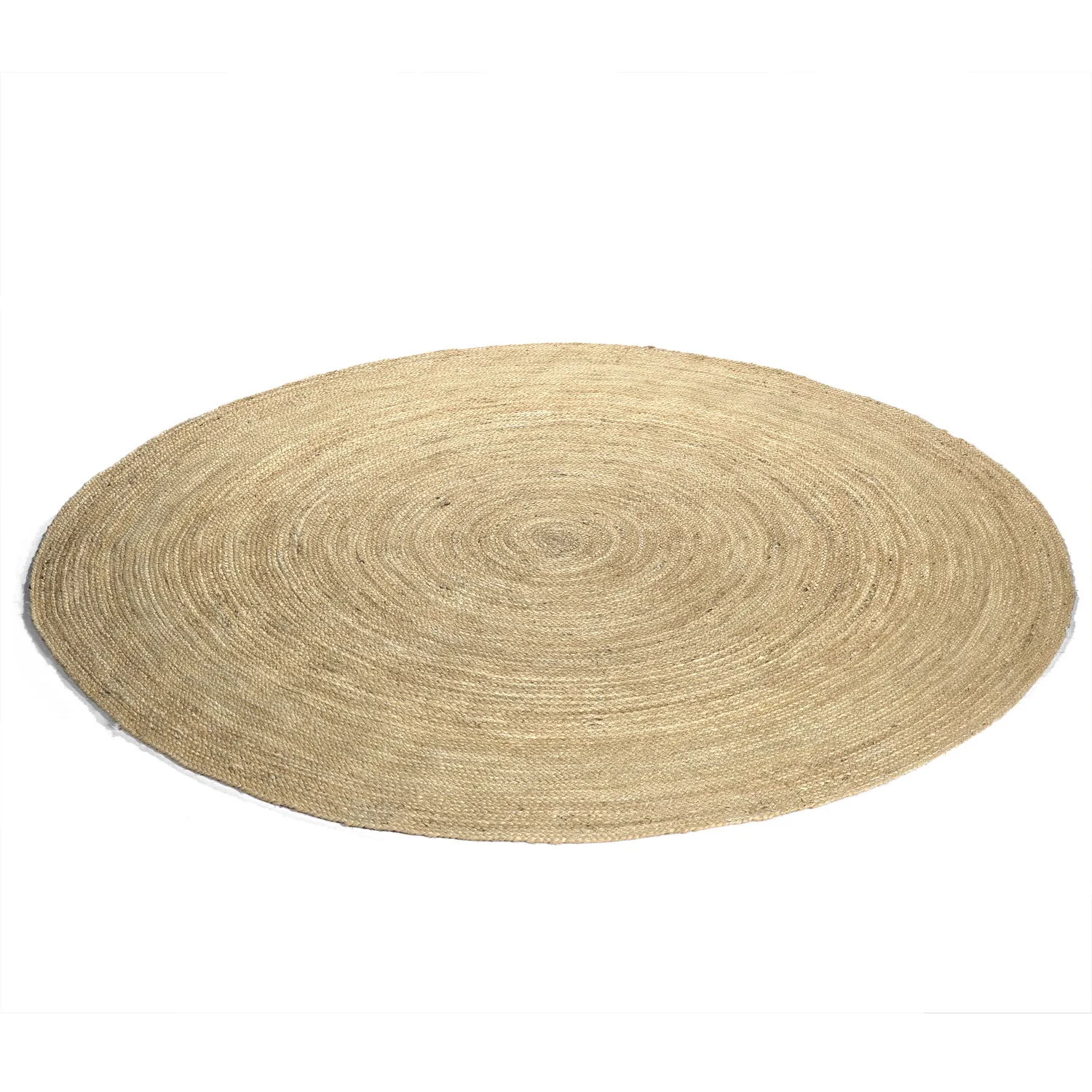 Tapis rond en jute - Amasia (naturel)