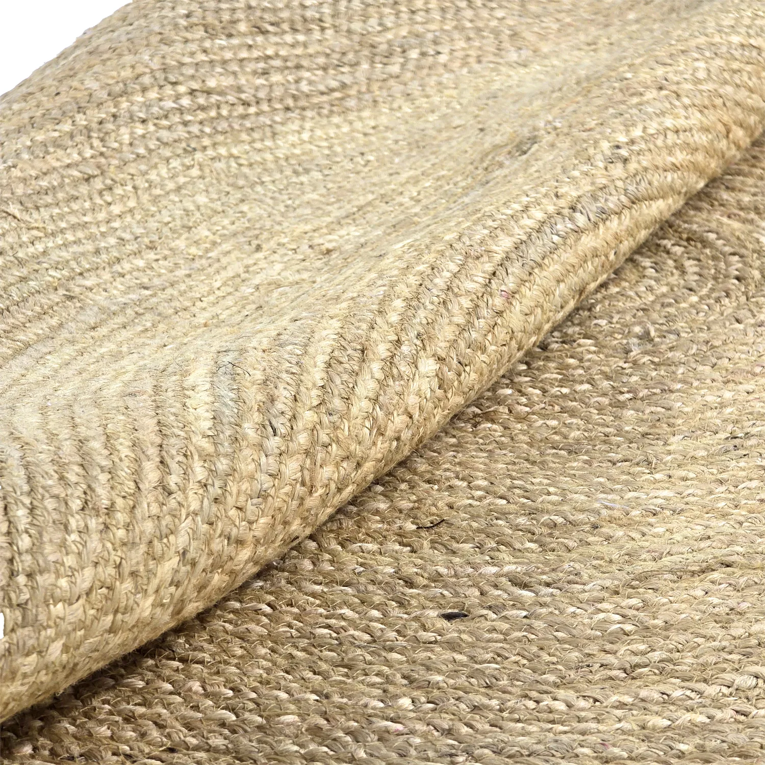 Tapis rond en jute - Amasia (naturel)