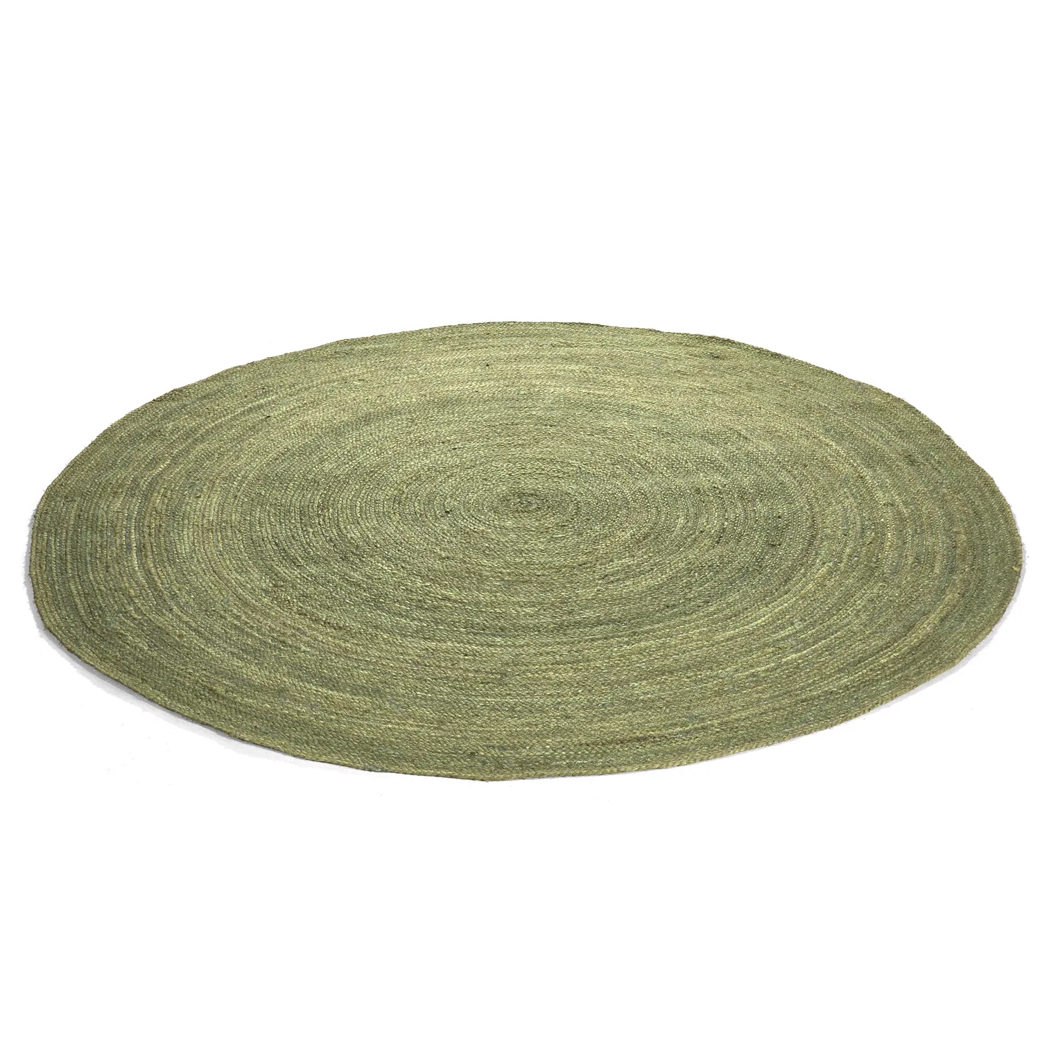 Tapis rond en jute - Amasia (olive)