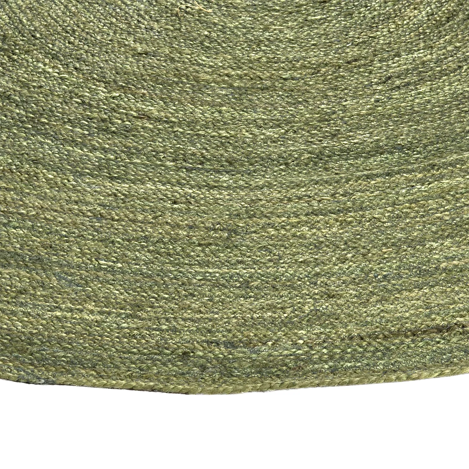 Tapis rond en jute - Amasia (olive)