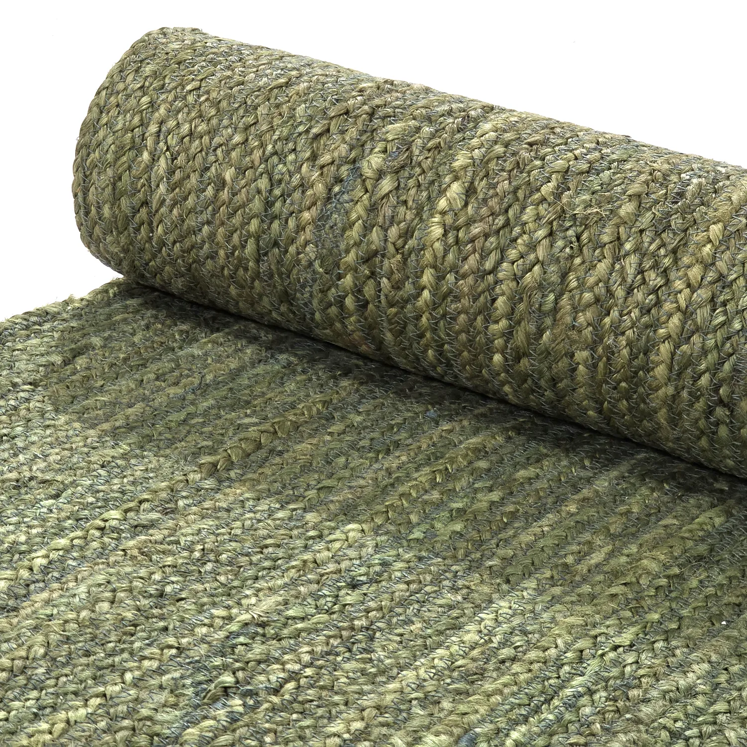 Tapis en jute - Amasia (olive)