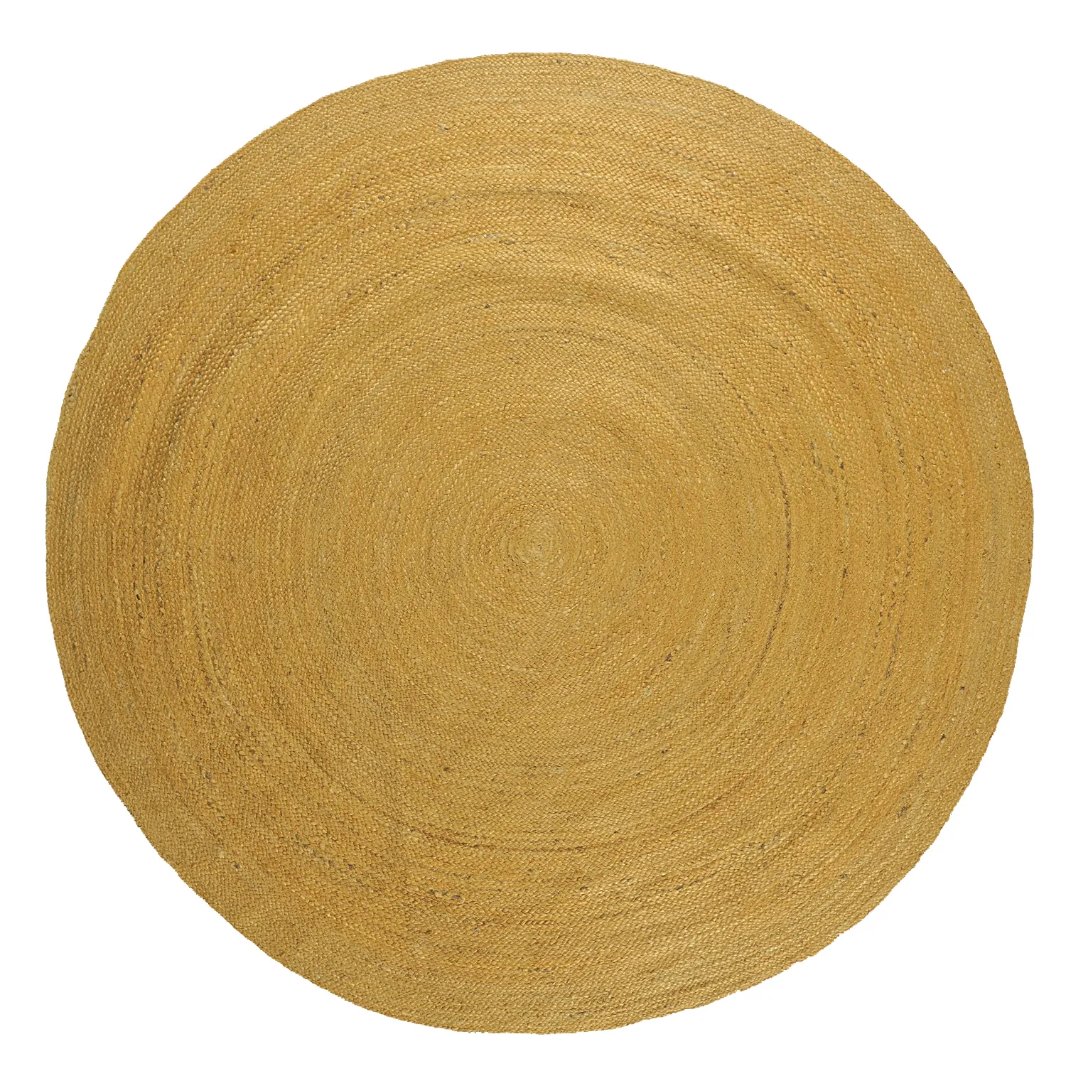 Tapis rond en jute - Amasia (orange)