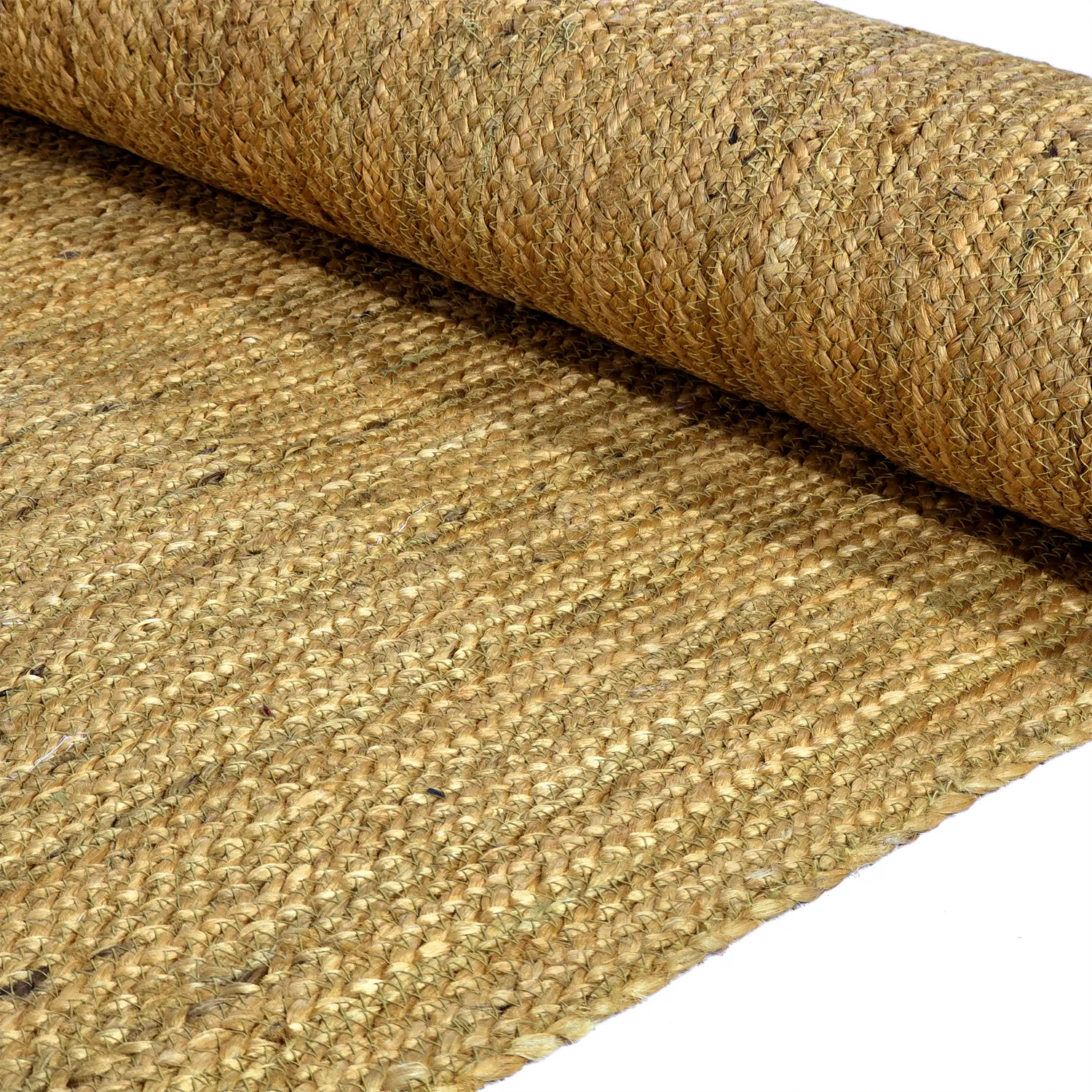 Tapis en jute - Amasia (orange)