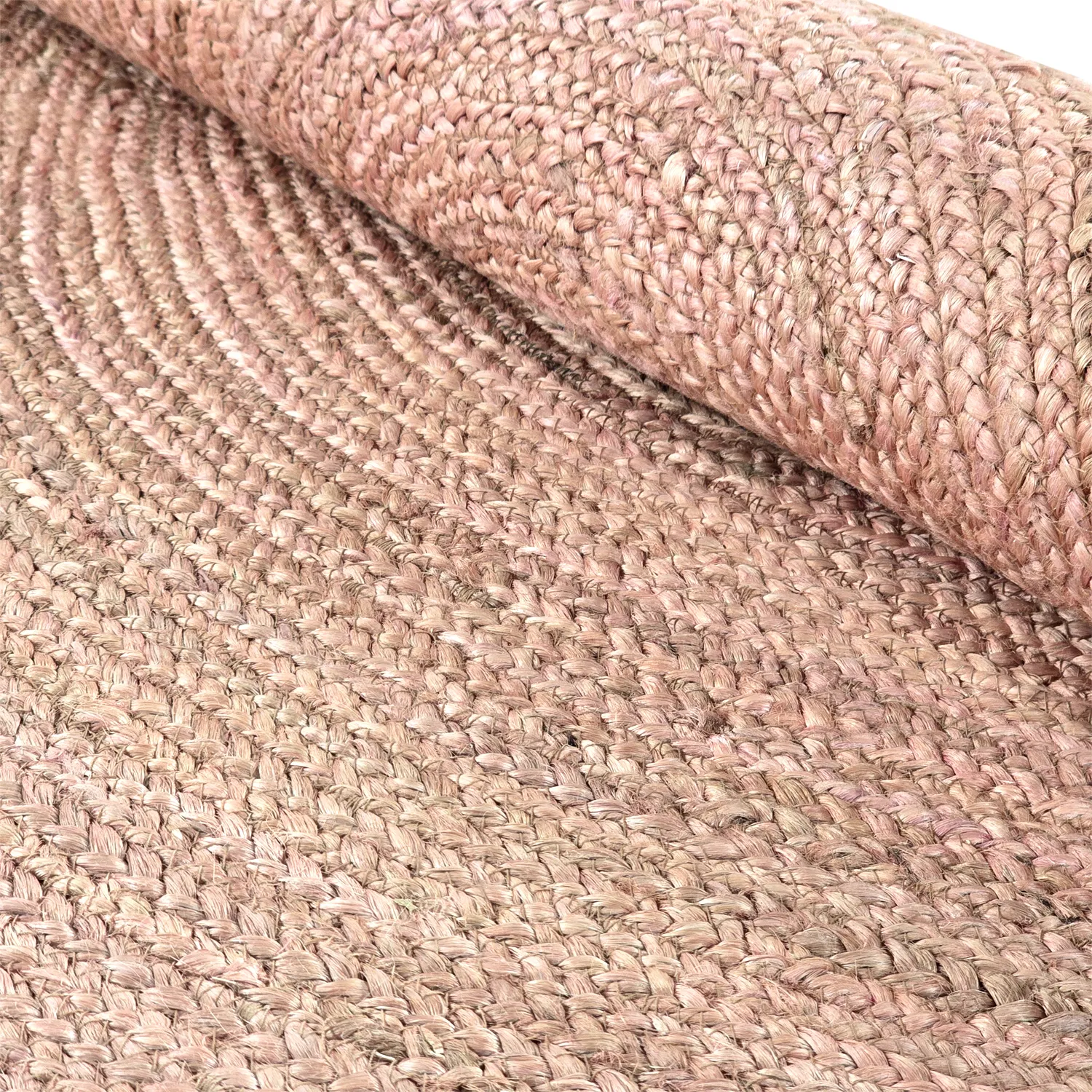 Tapis rond en jute - Amasia (tan)