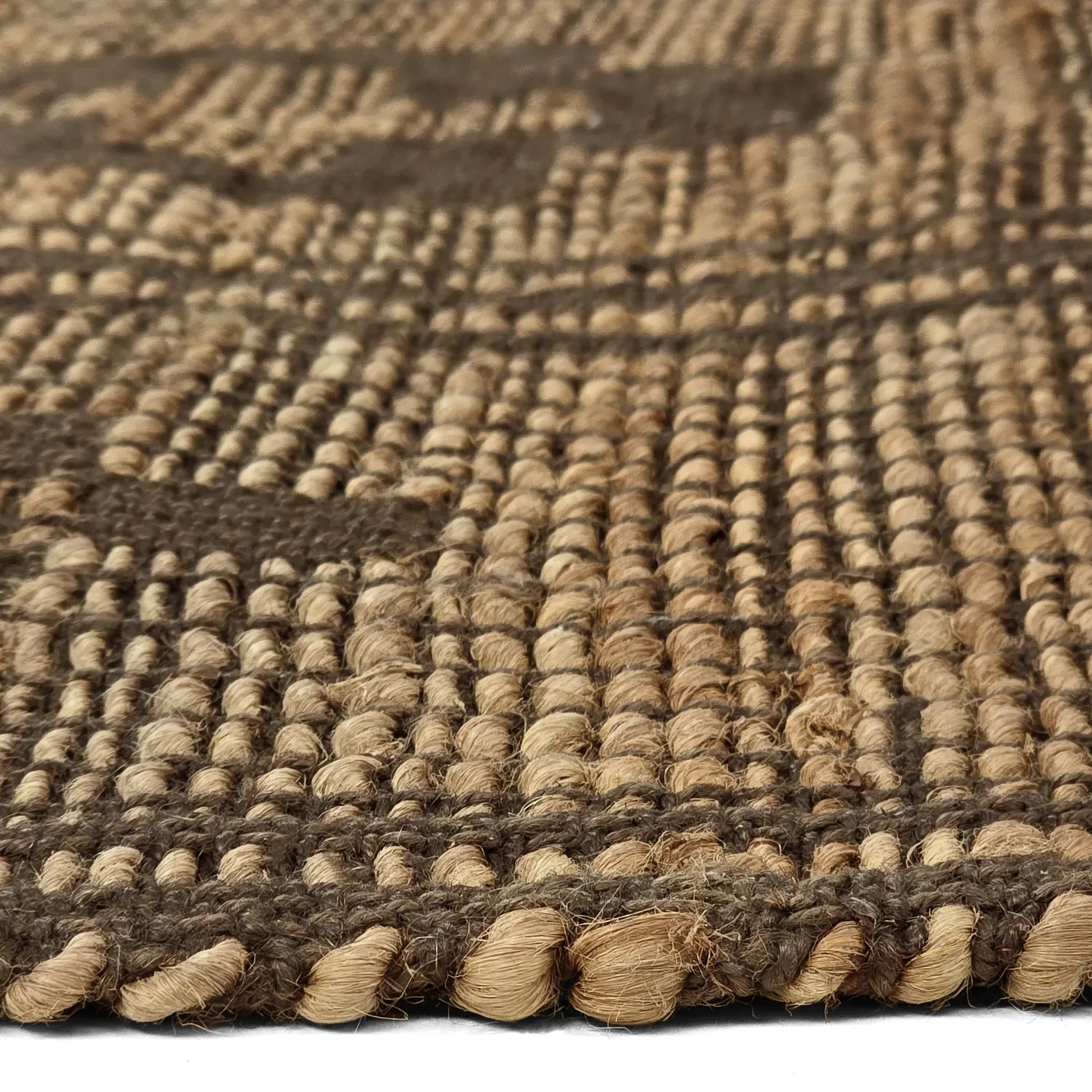 Tapis en jute - Daria (marron)