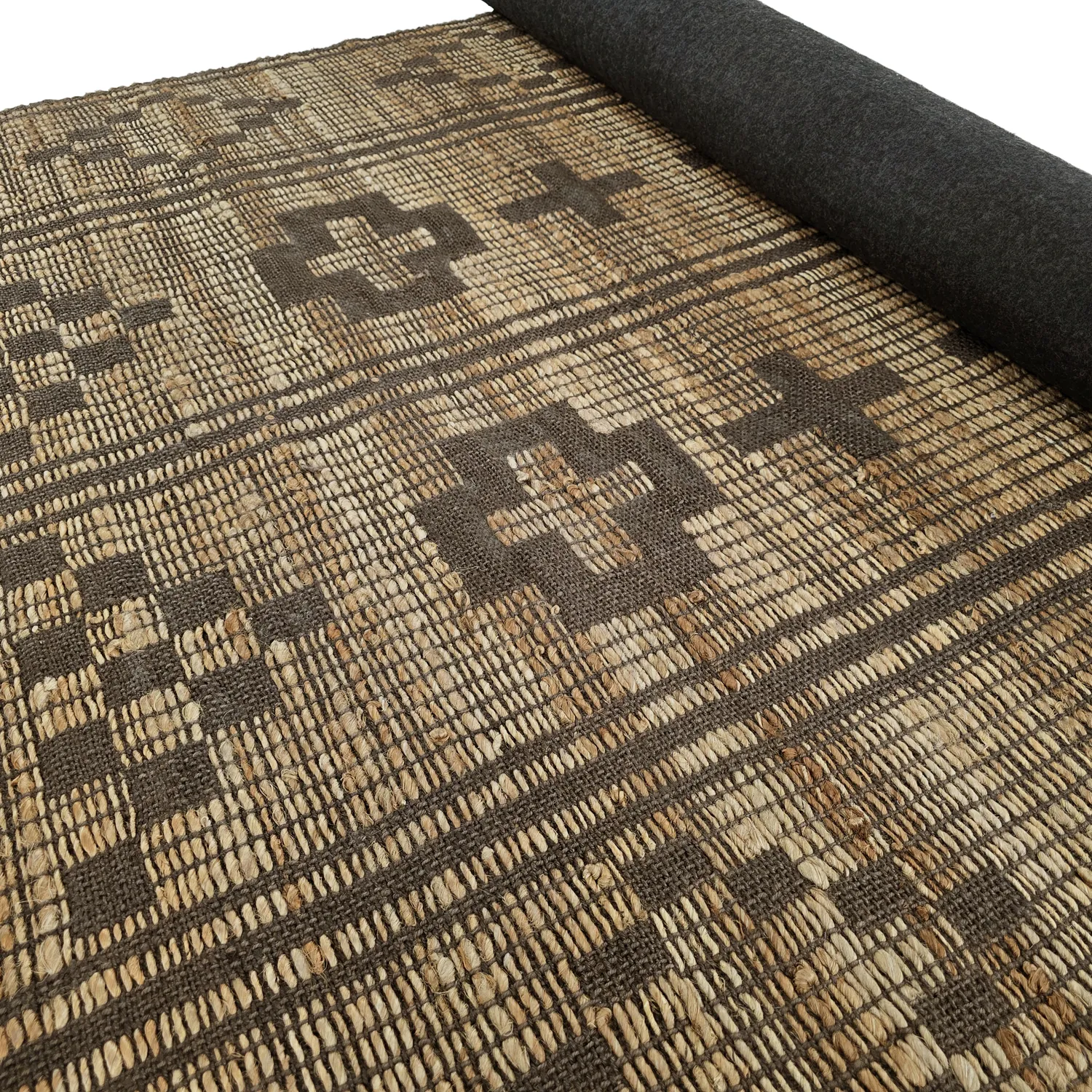 Tapis en jute - Daria (marron)