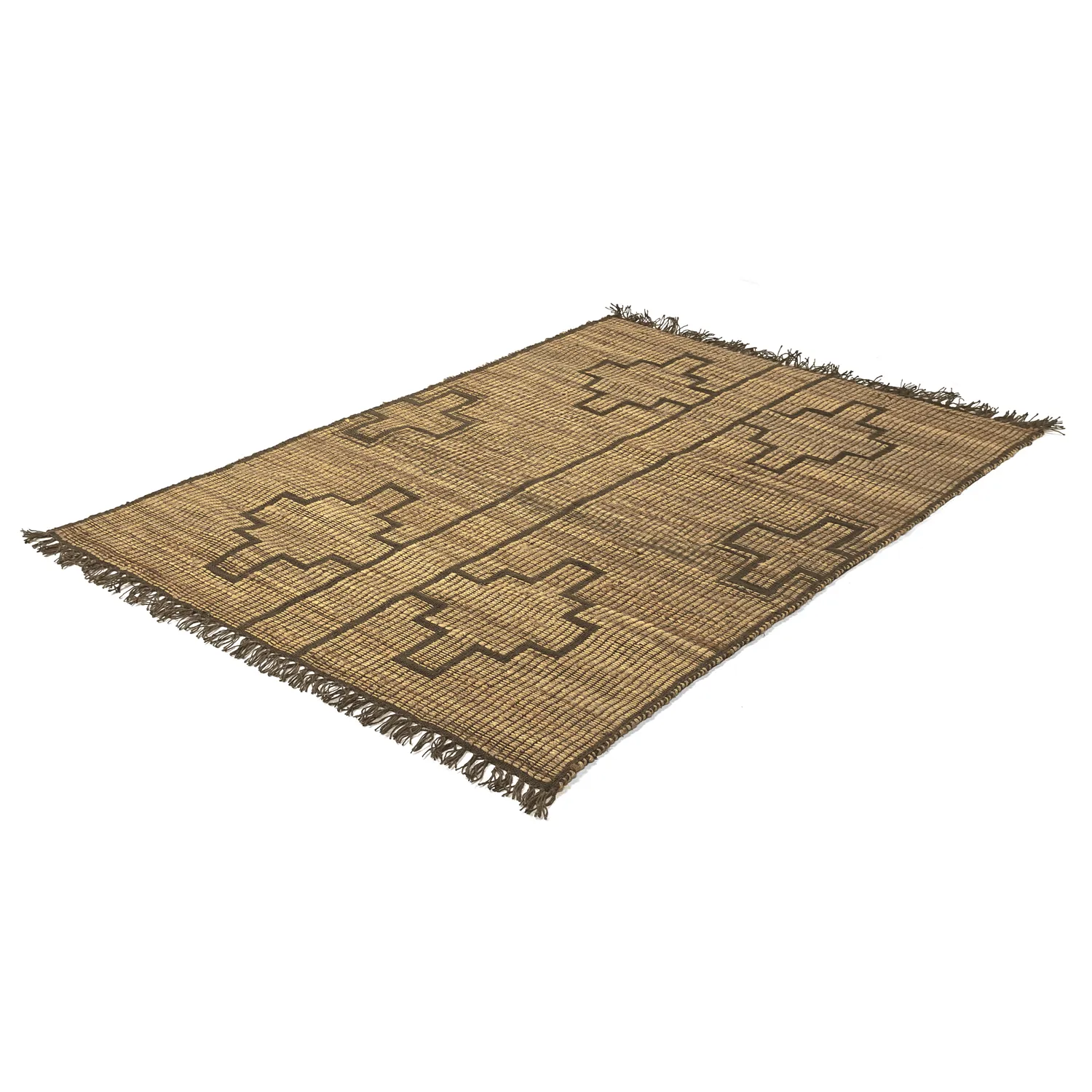 Tapis en jute - Kavita (marron)