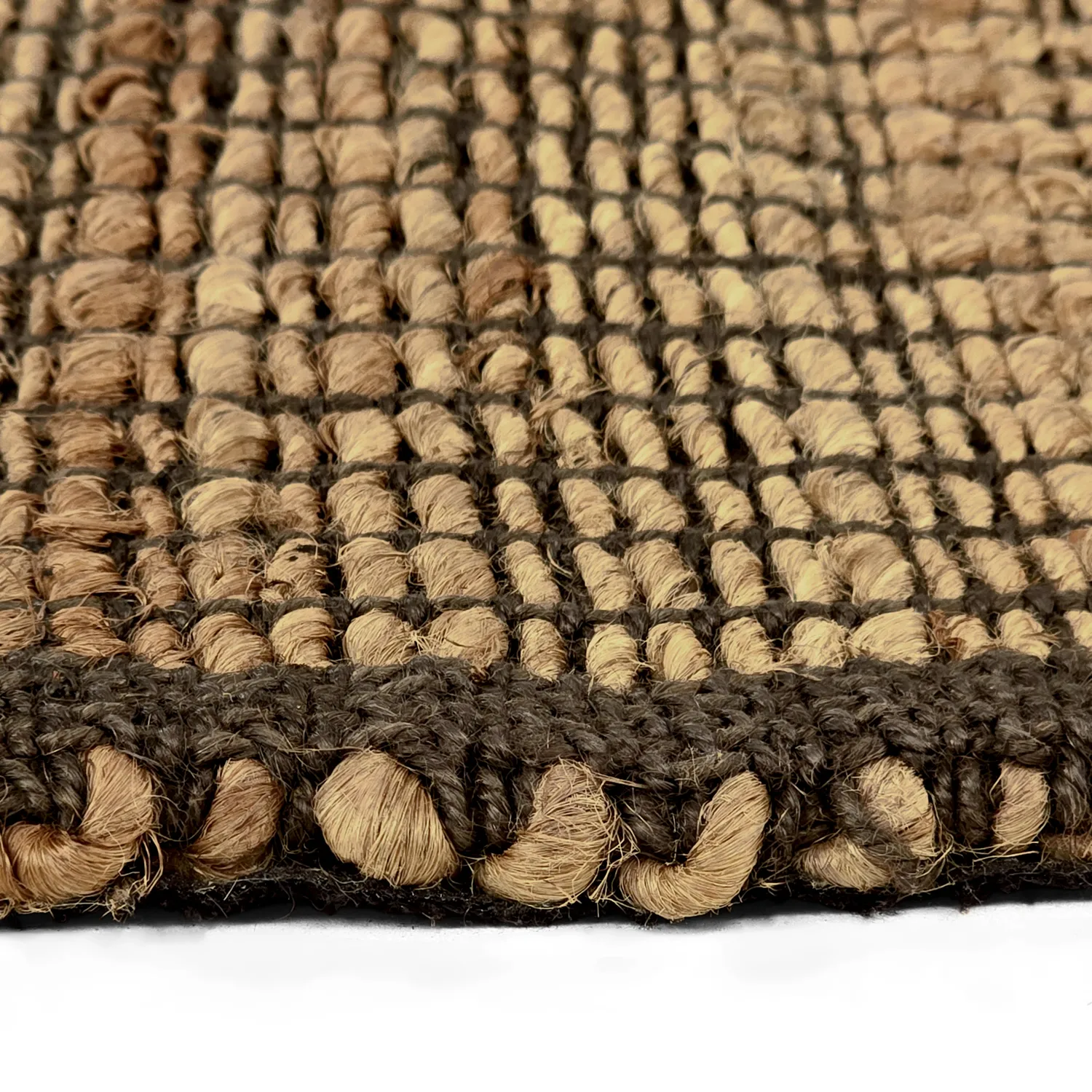 Tapis en jute - Kavita (marron)
