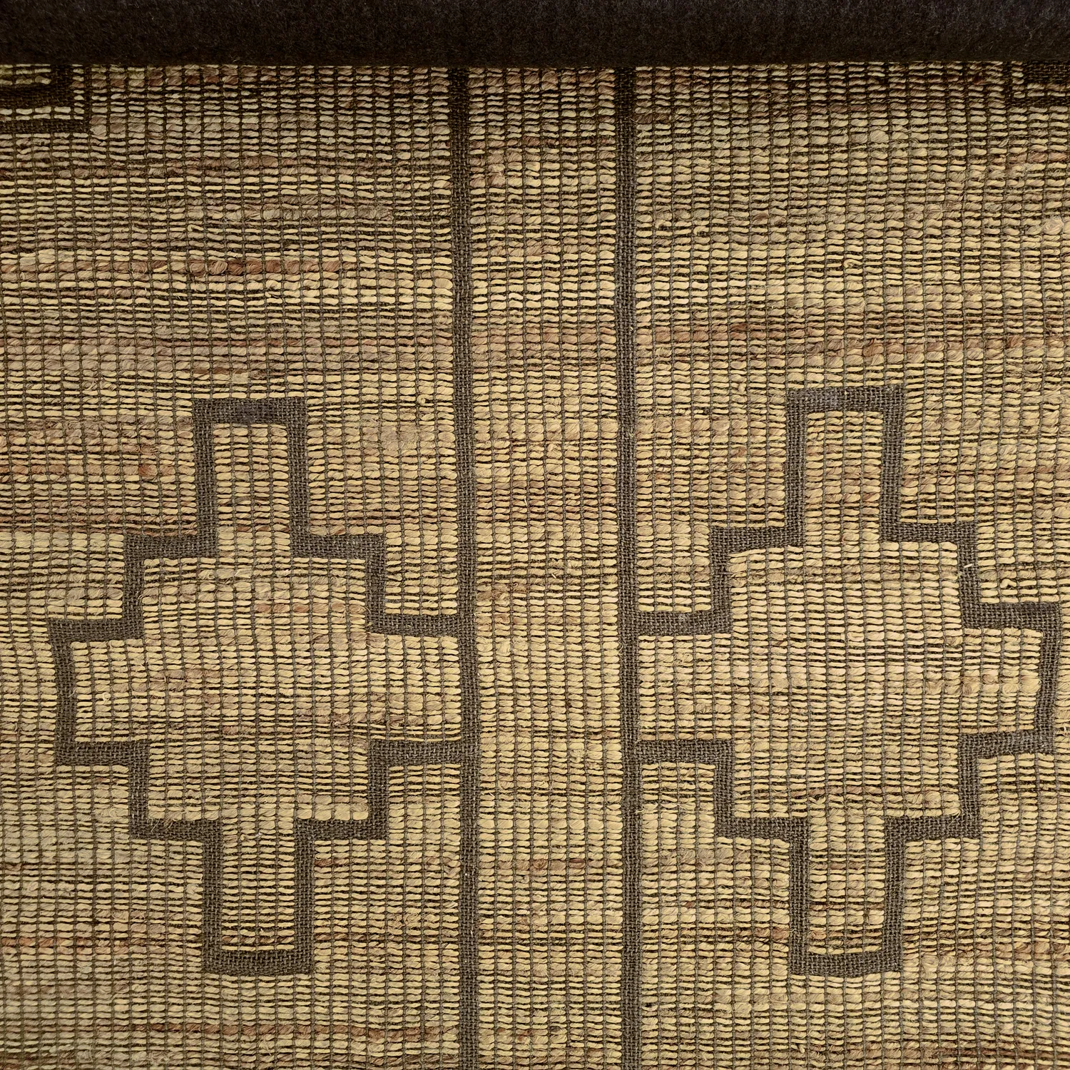 Tapis en jute - Kavita (marron)