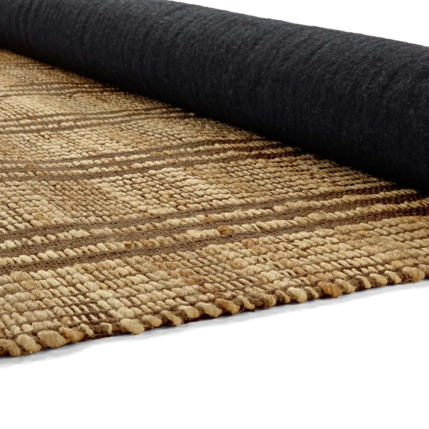Tapis en jute - Sanah (marron)