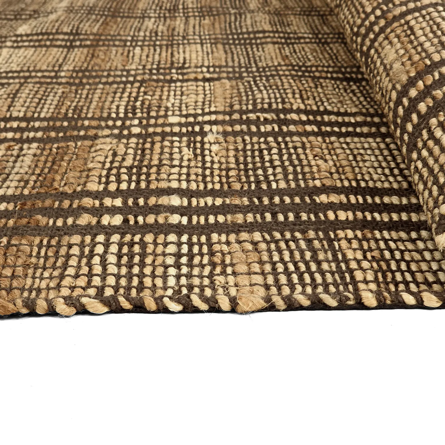 Tapis en jute - Sanah (marron)