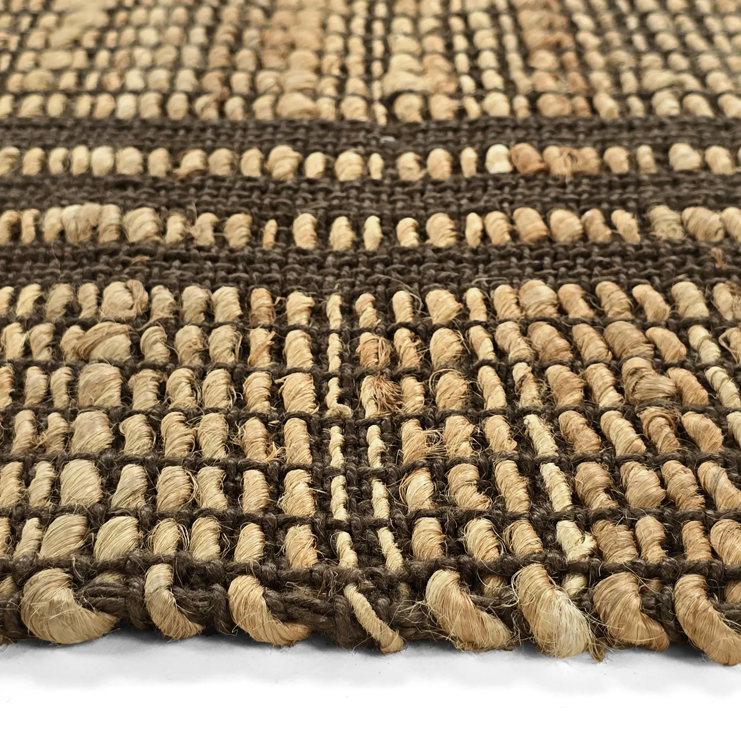 Tapis en jute - Sanah (marron)