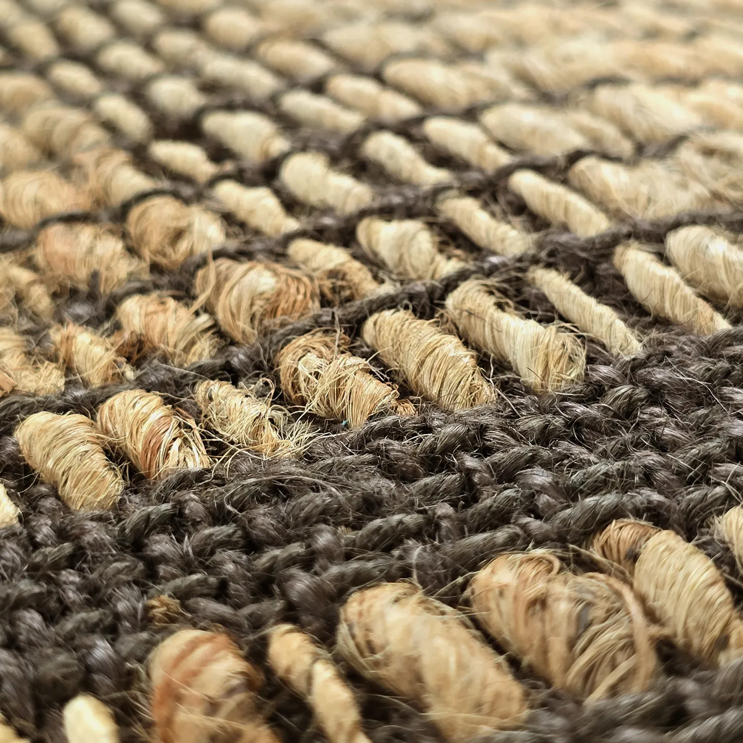 Tapis en jute - Sanah (marron)