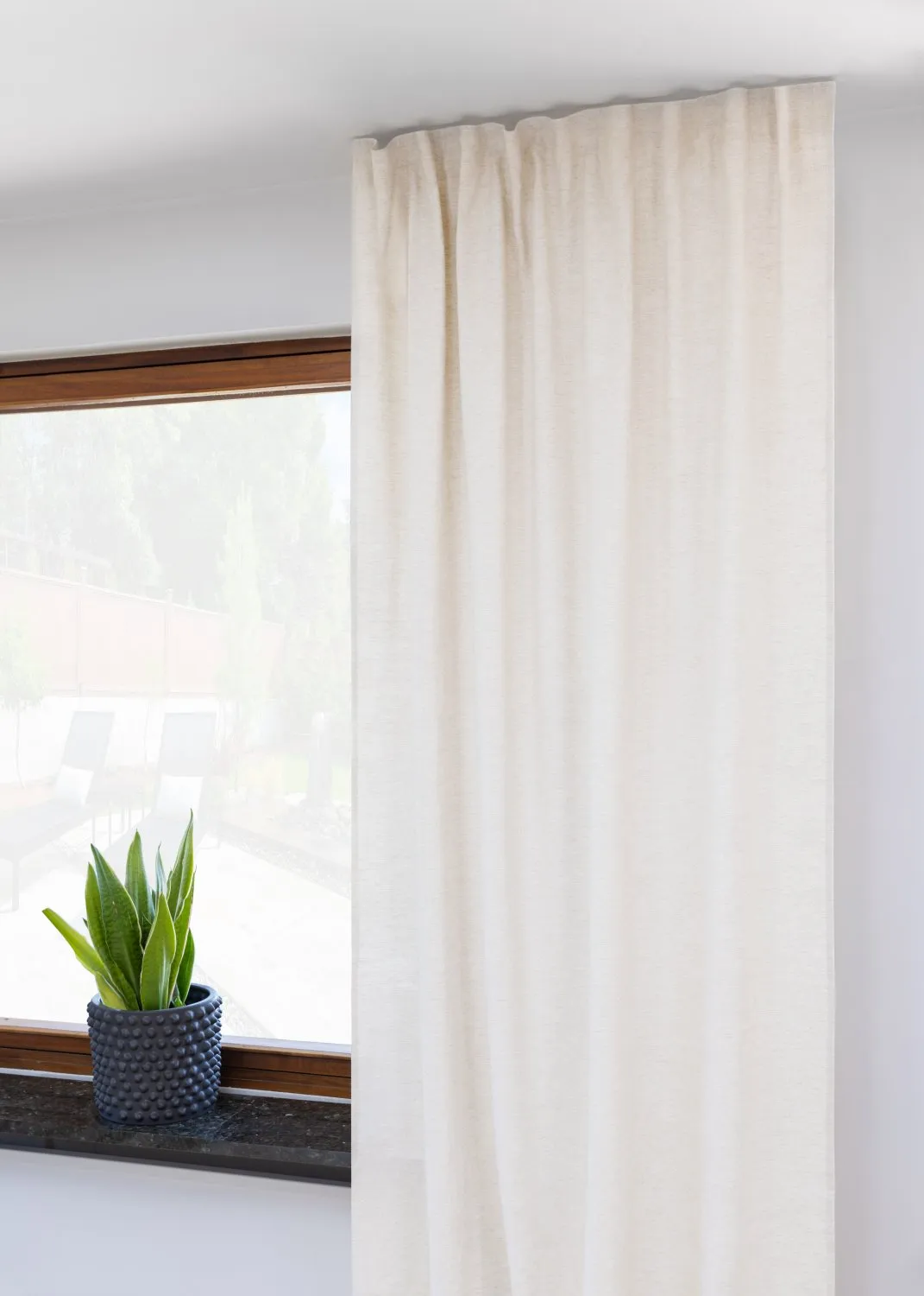 Rideaux - Rideau en lin Kali (beige)
