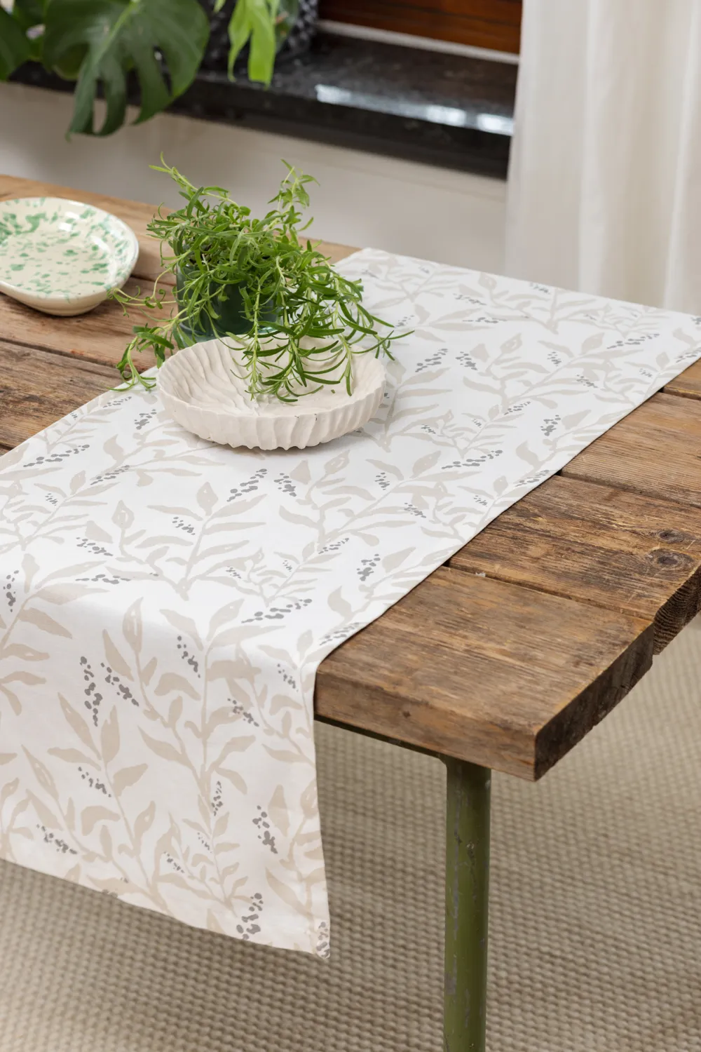 Chemins de table - Chemins Katri (beige)