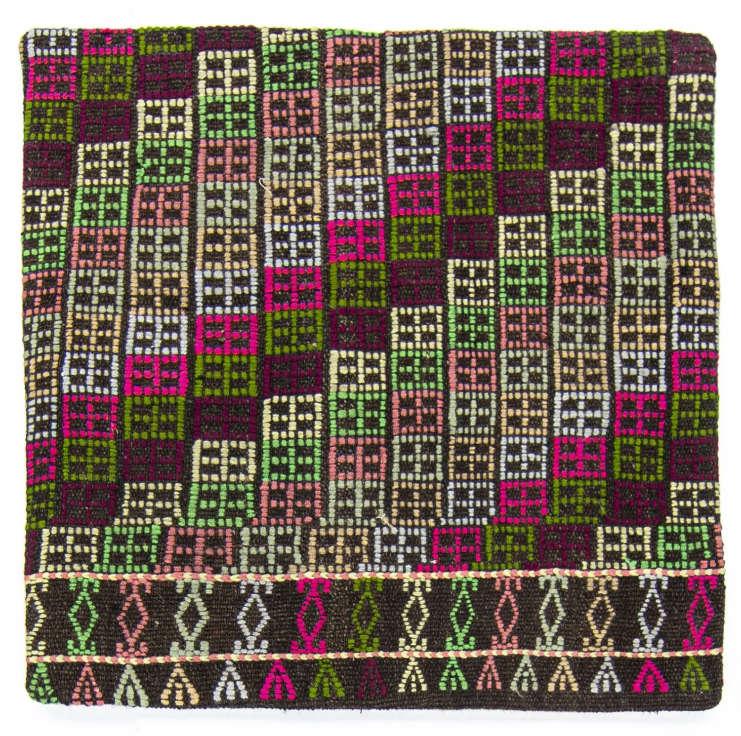 Housse de coussin Kelim 60 x 60 cm