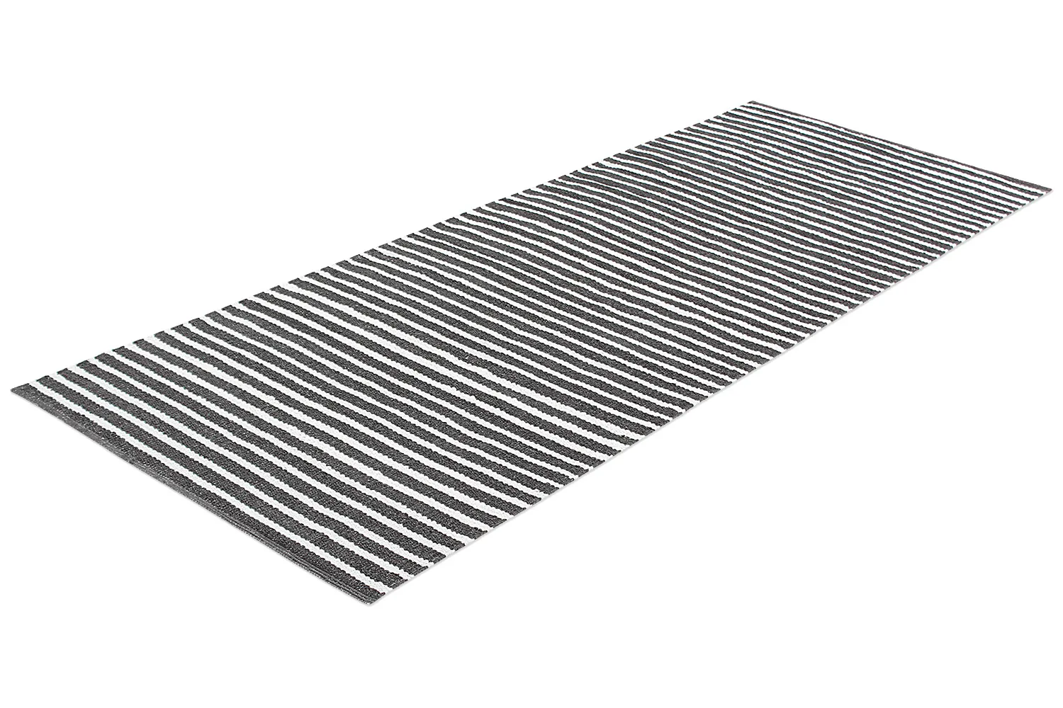 Tapis en plastique - Kensington (noir/blanc)