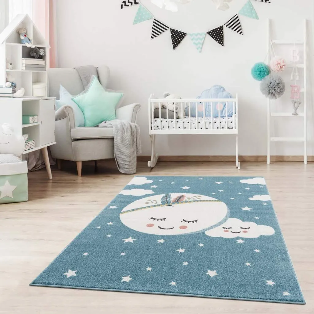 Tapis pour enfants - Ciel nocturne (multicolore)