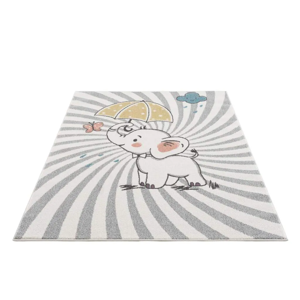 Tapis pour enfants - Elephant (multicolore)