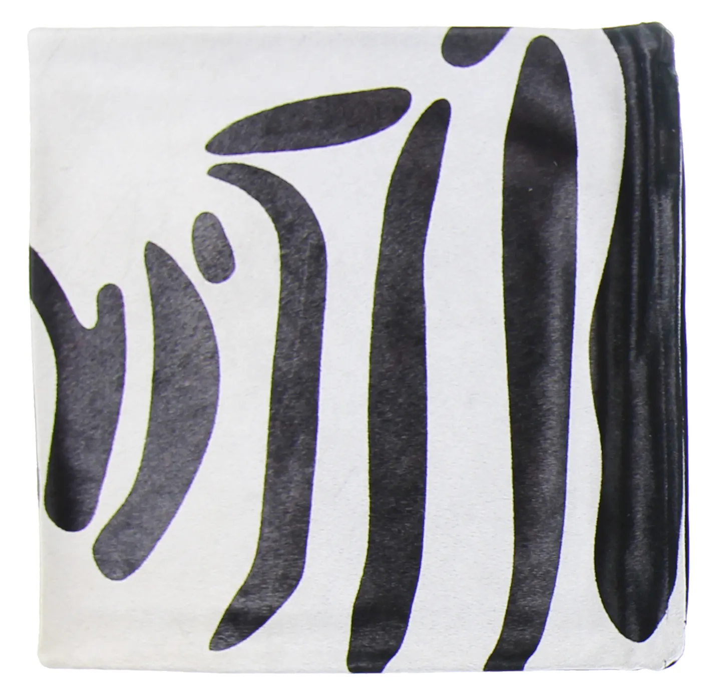 Housse de coussin en cuir bovin 45 x 45 cm