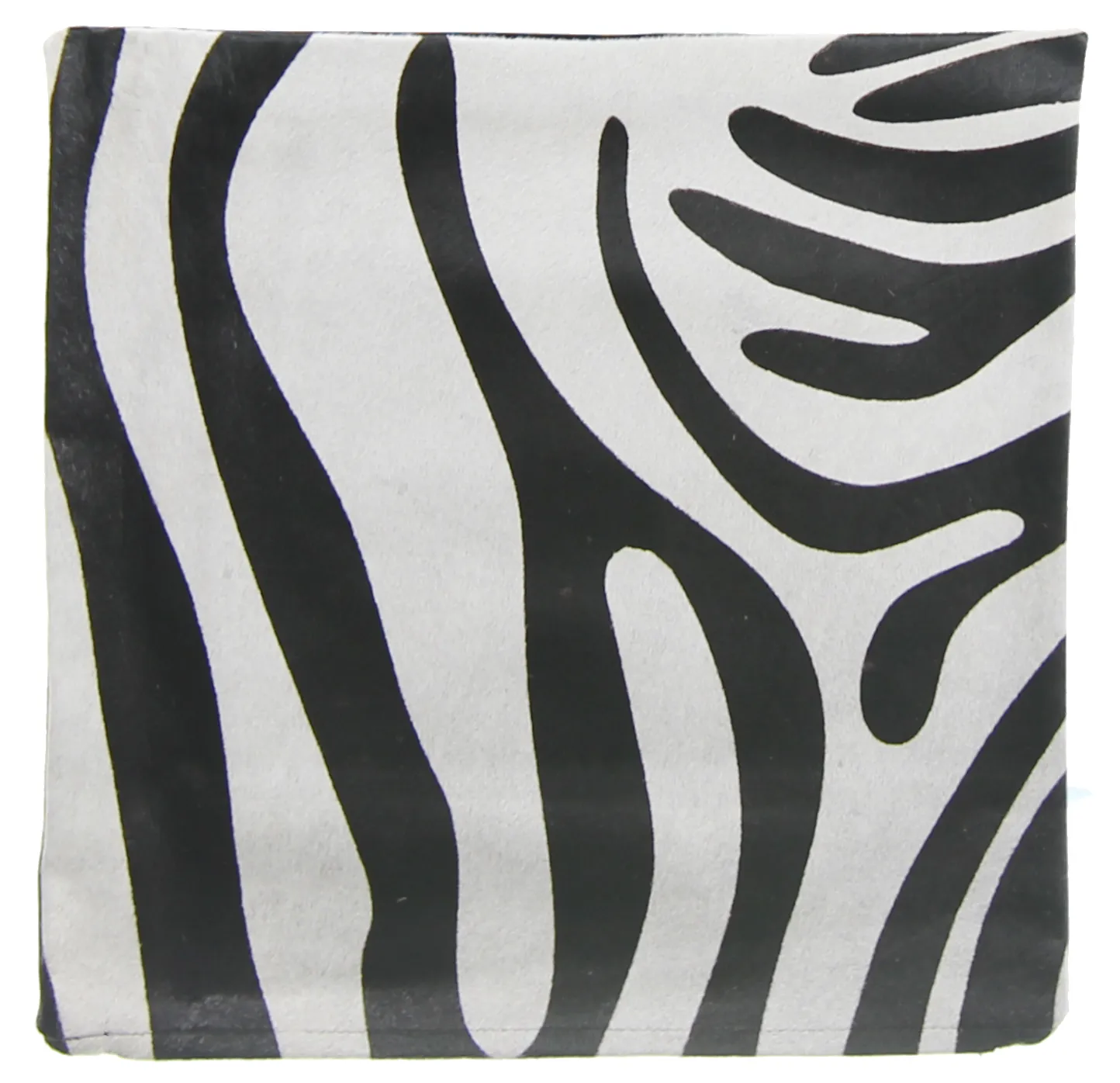 Housse de coussin en cuir bovin 45 x 45 cm