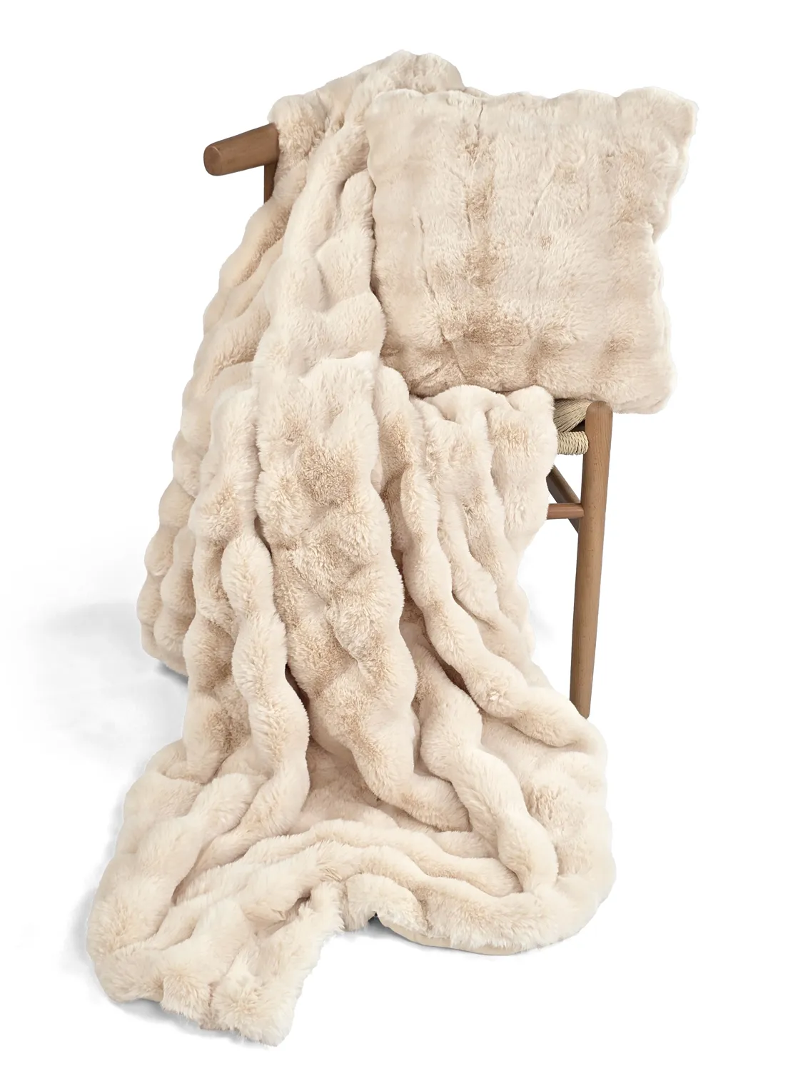 Housse de coussin - Aranga Bubble (beige)