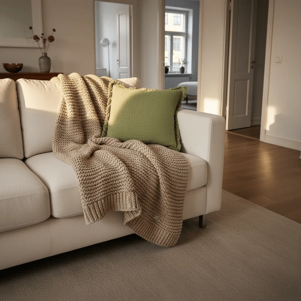 Housse de coussin - Dorena (vert)