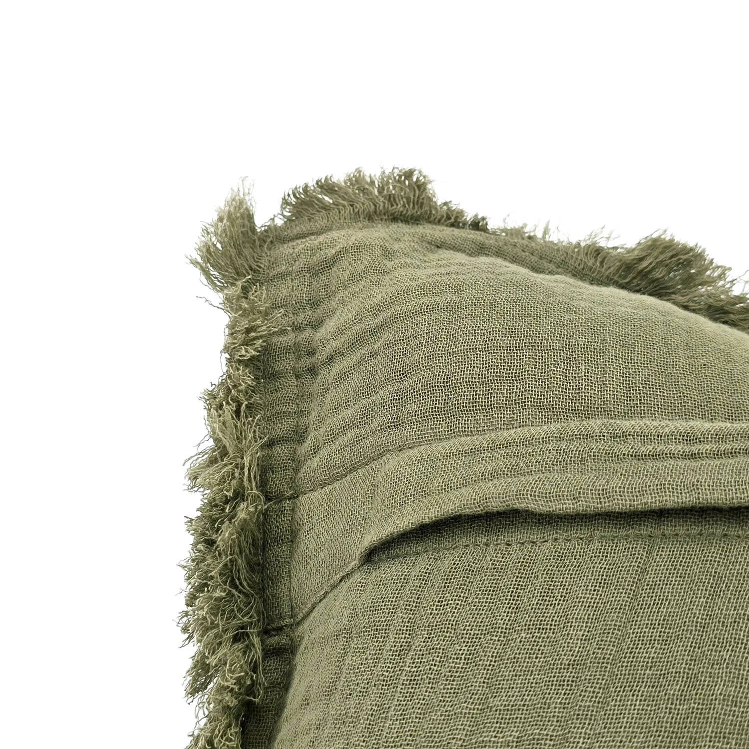 Housse de coussin - Dorena (vert)