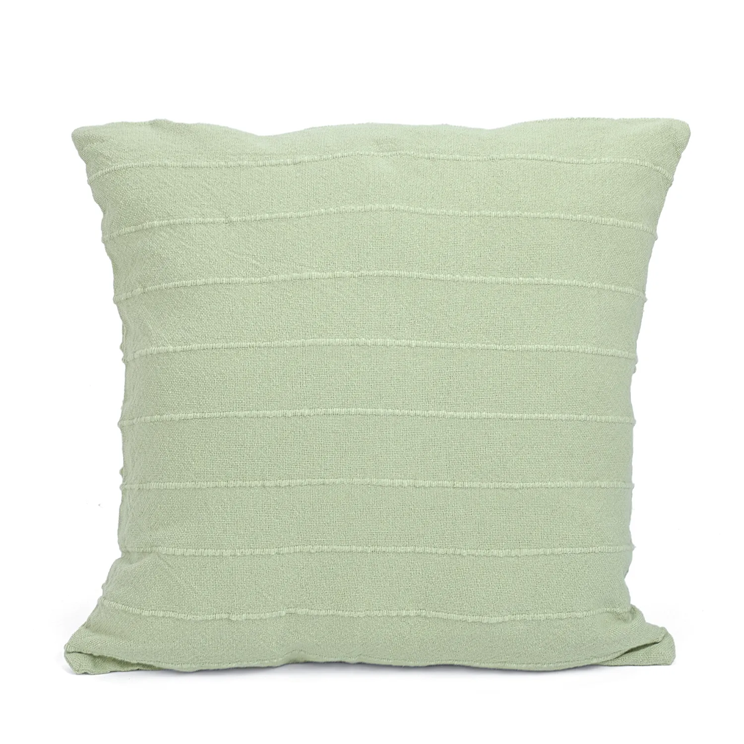 Taie d'oreiller - Nalani cotton cushion cover (vert clair)