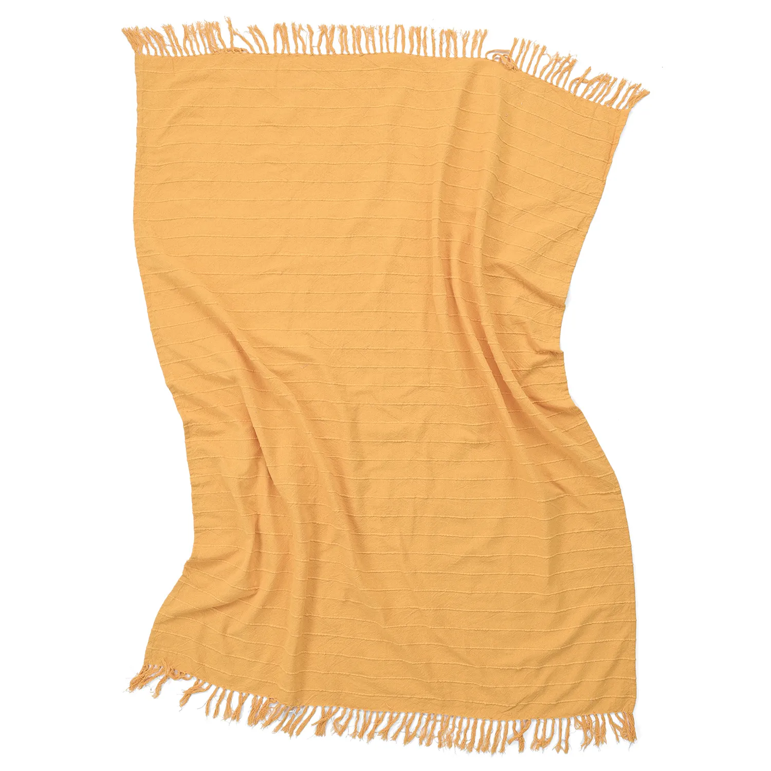 Couvertures - Nalani cotton throw (orange)