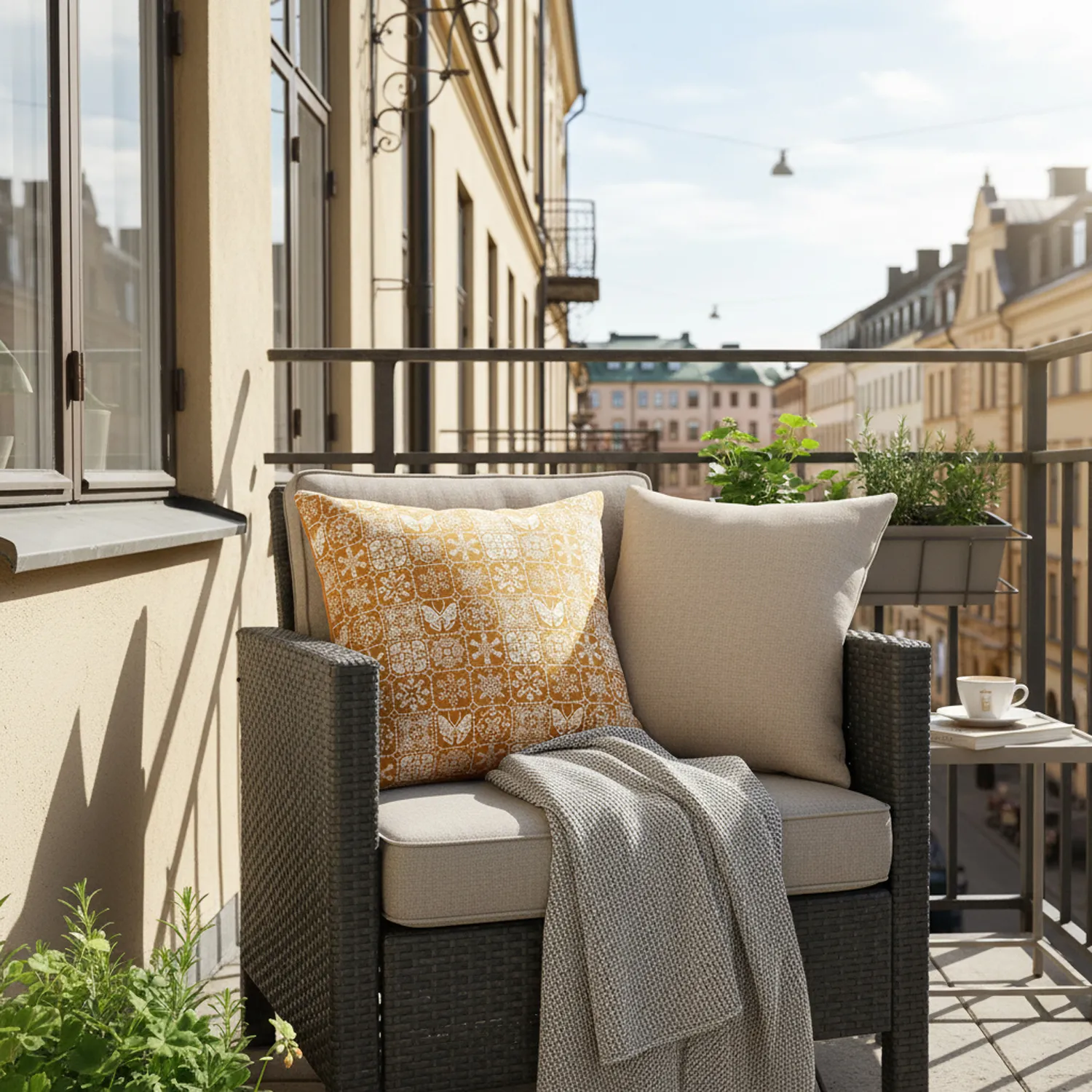 Housse de coussin - Sundre (or)