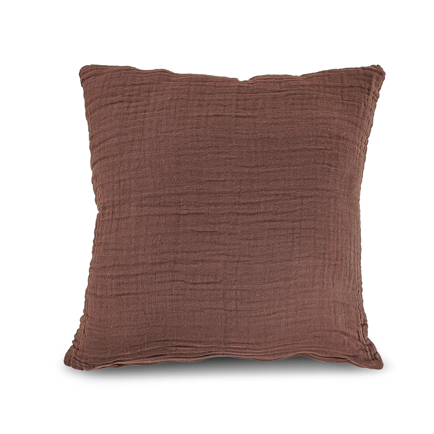 Housse de coussin - Vanja (marron foncé)
