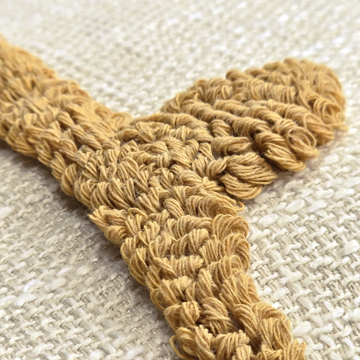 Housse de coussin - Vine (blanc/jaune)