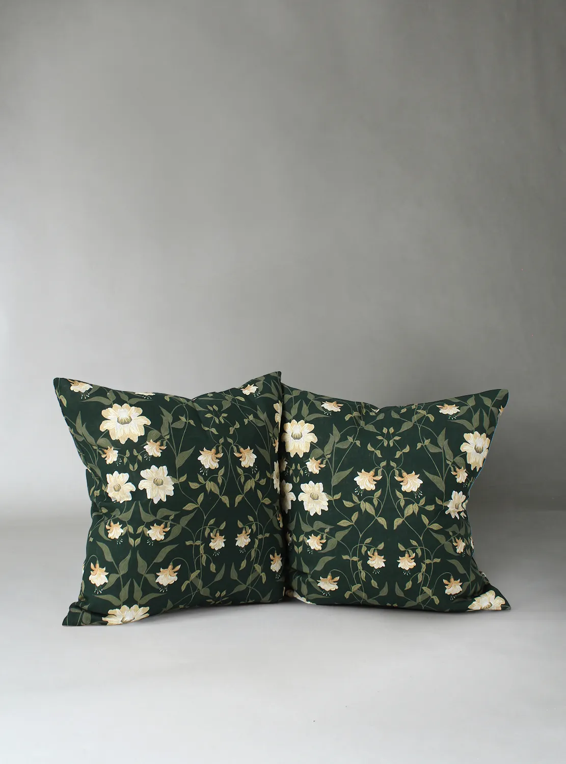 Housse de coussin lot de 2 - Bodil (vert)