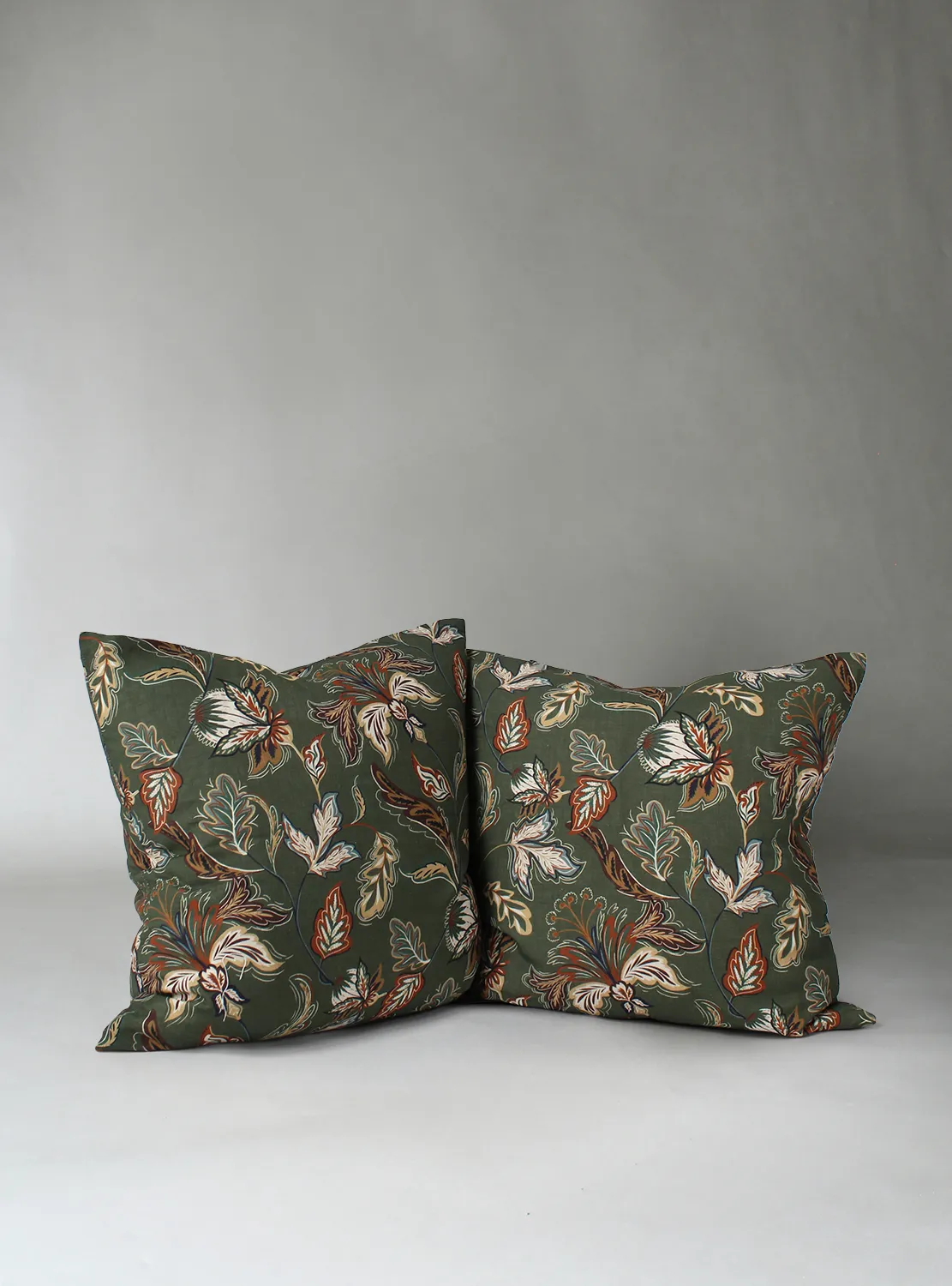 Housse de coussin lot de 2 - Dagny (vert)