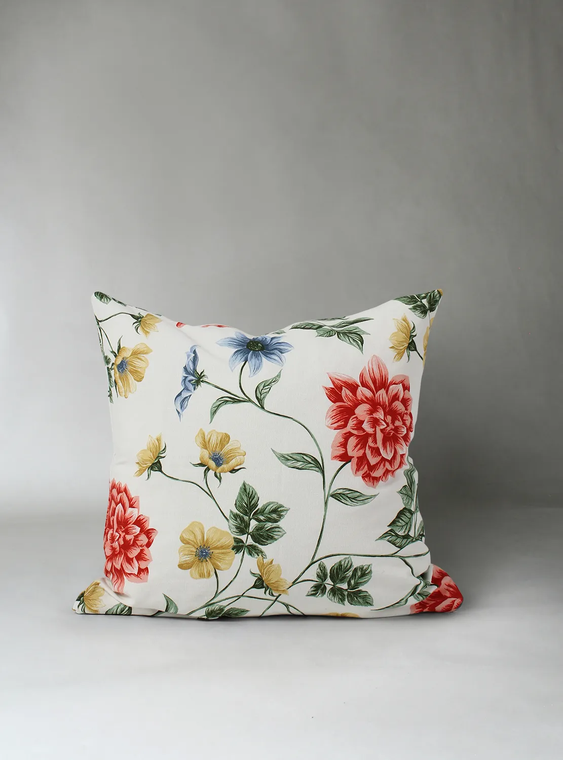 Housse de coussin - Dahlia (rouge)