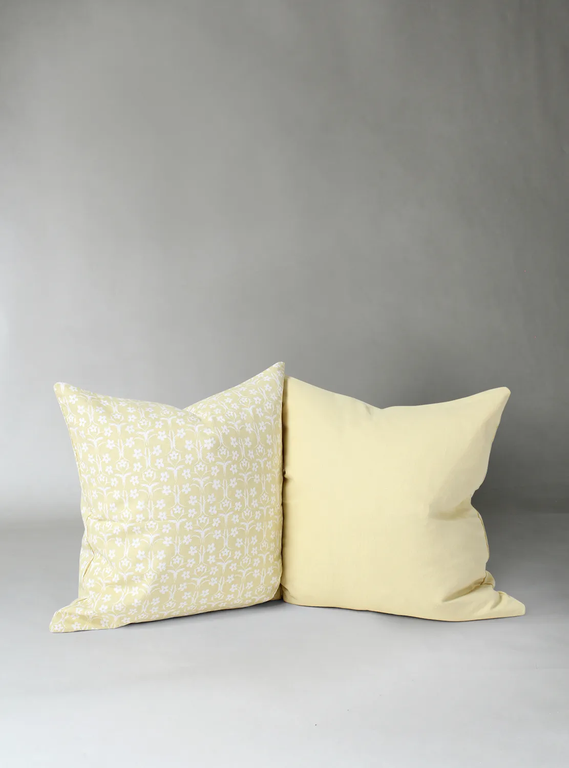 Housse de coussin lot de 2 - Ella (jaune)